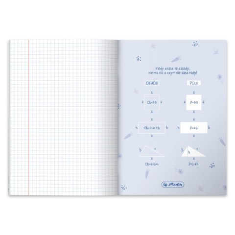 Zeszyt Herlitz Pastel Cute A5 32k. krata (9553934) Zeszyt Herlitz Pastel Cute A5 32k. krata (9553934)