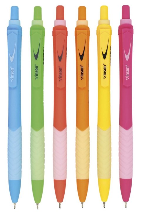 Długopis olejowy Vinson Fashion niebieski 0,7mm (C4) Długopis olejowy Vinson Fashion niebieski 0,7mm (C4)