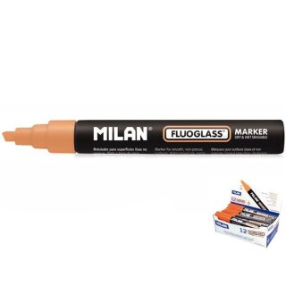 Marker specjalistyczny Milan do szyb fluo pomarańczowy 2,0-4,0mm ścięta końcówka (591293212)