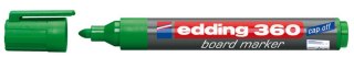 Marker suchościeralny Edding 360 zielony 1,5-3,00mm okrągła końcówka