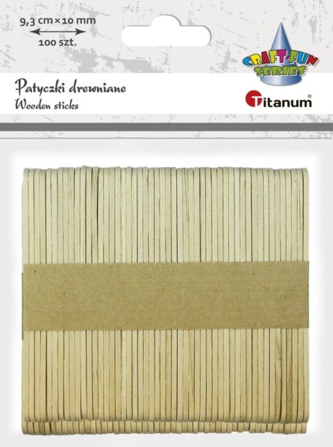 Ozdoba drewniana Titanum Craft-Fun Series patyczki (BG017) Ozdoba drewniana Titanum Craft-Fun Series patyczki (BG017)