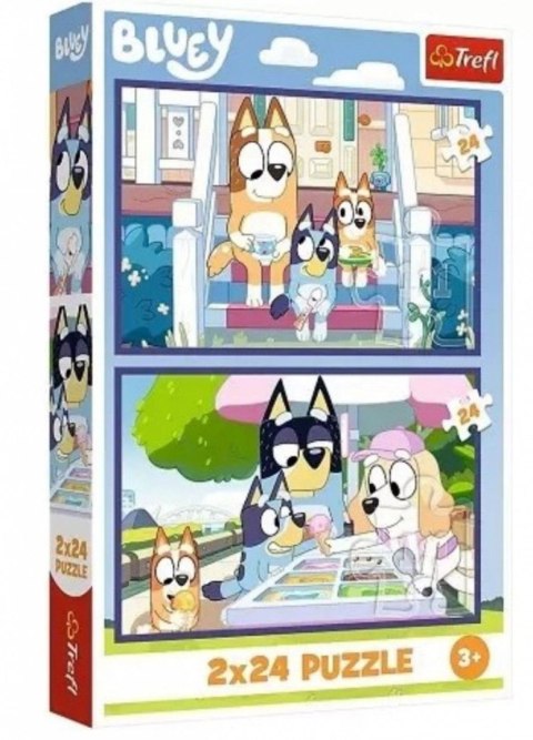 Puzzle Trefl Bluey Zabawna Bluey 48 el. (34443) Puzzle Trefl Bluey Zabawna Bluey 48 el. (34443)