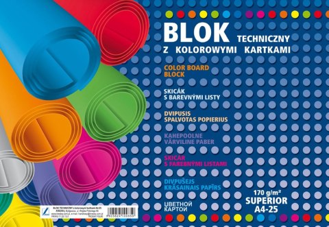 Blok techniczny Kreska superior A4 170g 25k Blok techniczny Kreska superior A4 170g 25k