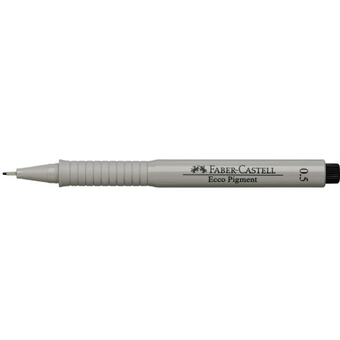Cienkopis kreślarski Faber Castell Ecco Pigment czarny 0,5mm 1kol. (FC166599)