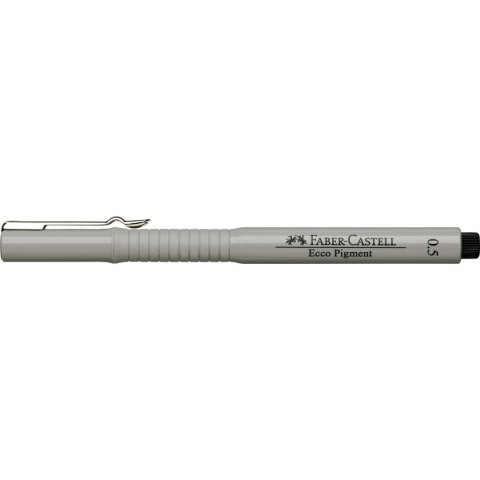 Cienkopis kreślarski Faber Castell Ecco Pigment czarny 0,5mm 1kol. (FC166599)