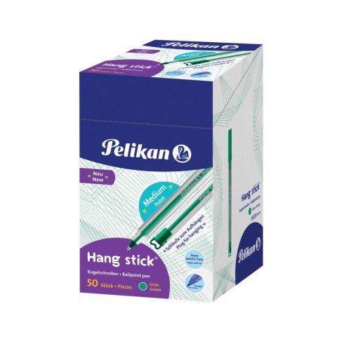 Długopis Pelikan Hang Stick K86 zielony 1,0mm (400197417) Długopis Pelikan Hang Stick K86 zielony 1,0mm (400197417)
