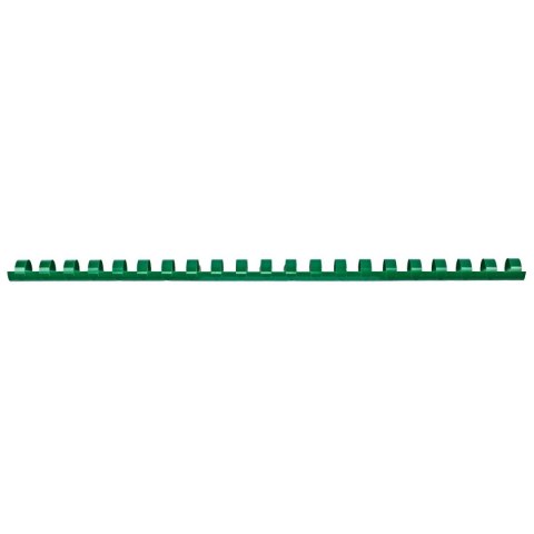 Grzbiety do bindowania Titanum A4 zielony plastik śr. 12mm Grzbiety do bindowania Titanum A4 zielony plastik śr. 12mm