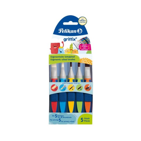 Pędzel Pelikan Griffix 5 szt 700733 (100401604) Pędzel Pelikan Griffix 5 szt 700733 (100401604)