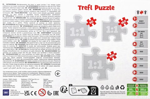 Puzzle Trefl Hot Wheels Wyścig 60 el. (17389) Puzzle Trefl Hot Wheels Wyścig 60 el. (17389)