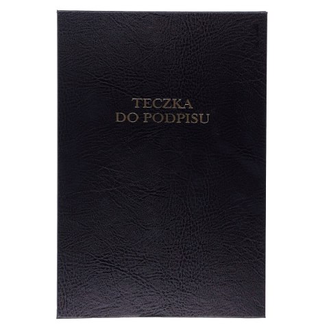 Teczka do podpisu Barbara A4 czarny 8k. (1822203) Teczka do podpisu Barbara A4 czarny 8k. (1822203)