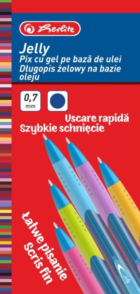 Długopis Herlitz Jelly 9476500 niebieski (300022289) Długopis Herlitz Jelly 9476500 niebieski (300022289)
