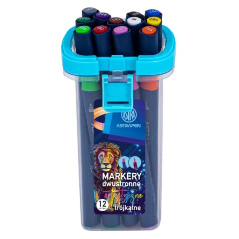 Marker specjalistyczny Astrapen artystyczne mix ścięta końcówka (207023012) Marker specjalistyczny Astrapen artystyczne mix ścięta końcówka (207023012)