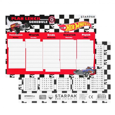 Plan lekcji Starpak Hot Wheels (560051) Plan lekcji Starpak Hot Wheels (560051)