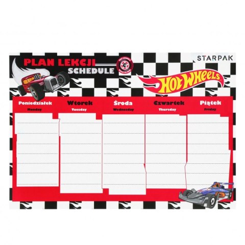 Plan lekcji Starpak Hot Wheels (560051) Plan lekcji Starpak Hot Wheels (560051)