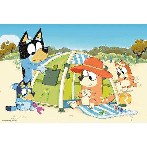 Puzzle Trefl Bluey Wspaniały dzień Bluey 24 el. (14357) Puzzle Trefl Bluey Wspaniały dzień Bluey 24 el. (14357)