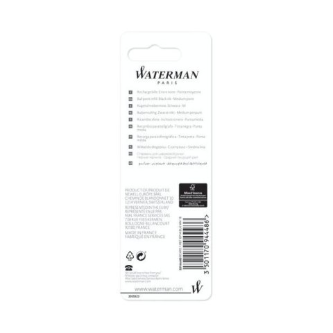 Wkład do długopisu Waterman czarny Mmm (S0944480) Wkład do długopisu Waterman czarny Mmm (S0944480)