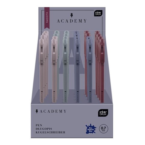 Długopis standardowy Interdruk SMOOTH ACADEMY z gripem niebieski (automatyczny) Długopis standardowy Interdruk SMOOTH ACADEMY z gripem niebieski (automatyczny)