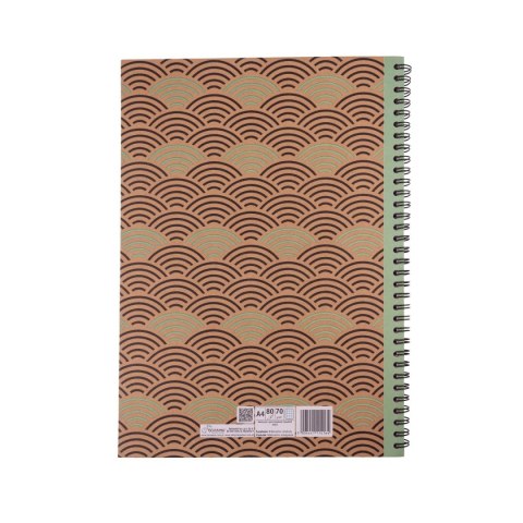 Kołozeszyt (kołobrulion) (nd) KRAFT LINER A4 80k. 70g krata (4164) Kołozeszyt (kołobrulion) (nd) KRAFT LINER A4 80k. 70g krata (4164)