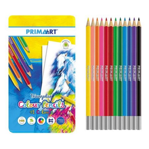 Kredki ołówkowe Prima Art 12 kol. (447729) Kredki ołówkowe Prima Art 12 kol. (447729)