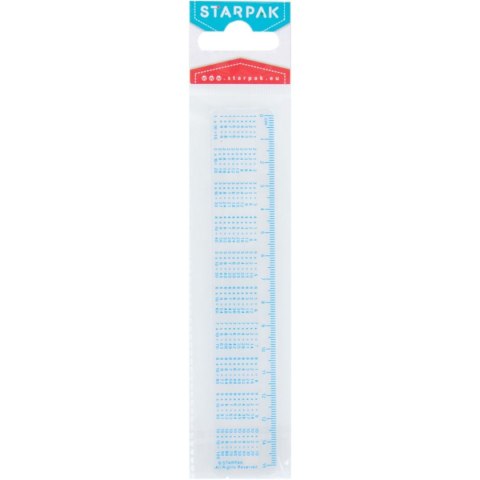Linijka plastikowa Starpak 15cm (163096)