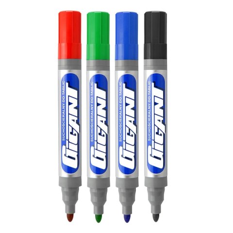 Marker suchościeralny Kamet GIGANT mix 1,5-2,5mm okrągła końcówka (K-1105) Marker suchościeralny Kamet GIGANT mix 1,5-2,5mm okrągła końcówka (K-1105)