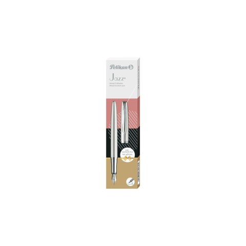 Pióro wieczne Pelikan Jazz Noble Elegance 821858 Silver (400189915) Pióro wieczne Pelikan Jazz Noble Elegance 821858 Silver (400189915)