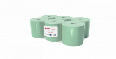 Ręcznik rolka Cliver papier kolor: zielony (5982)