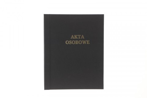 Teczka do akt osobowych Warta zadrukowana ABCDE A4 czarny tektura (339-107) Teczka do akt osobowych Warta zadrukowana ABCDE A4 czarny tektura (339-107)