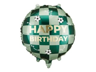 Balon foliowy Partydeco Happy Birthday piłki 18cal (FB296)