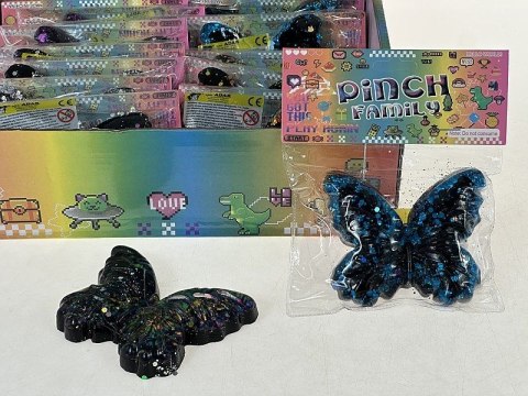 Gniotek Adar żelowy, motyl, 10x8cm (620131) Gniotek Adar żelowy, motyl, 10x8cm (620131)