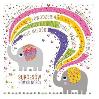 Kartka składana Henry KW słonie II kw (5905701488131)
