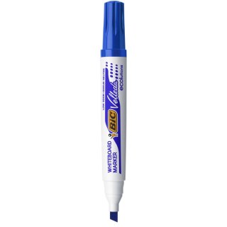 Marker suchościeralny Bic Velleda Ecolutions 1751 niebieski 3,7-5,5mm ścięta końcówka (904947)