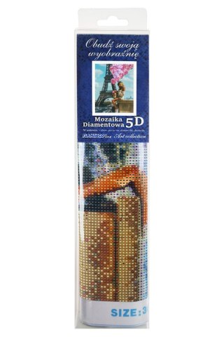 Zestaw kreatywny Flamingo Line Diamentowa mozaika 30x40cm Wieża Eiffla (TSGK74715)