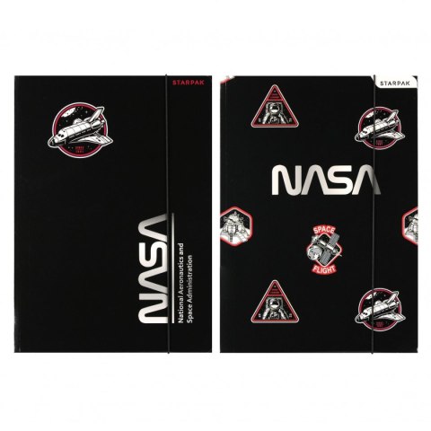 Teczka kartonowa na gumkę Nasa A4 mix Starpak (559721) Teczka kartonowa na gumkę Nasa A4 mix Starpak (559721)