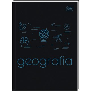 Brulion Interdruk GEOGRAFIA A5 80k. 70g krata