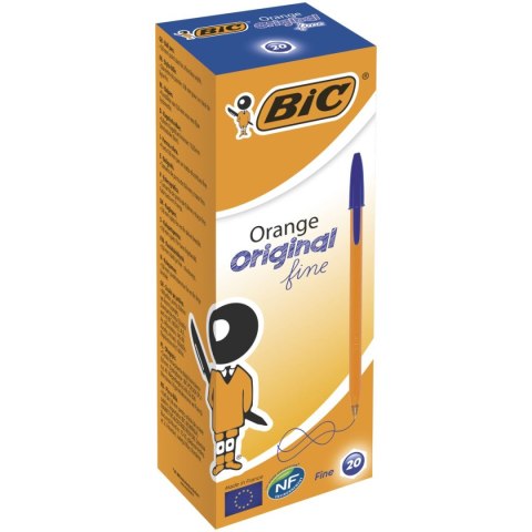 Długopis Bic Orange niebieski 0,3mm (8099231) Długopis Bic Orange niebieski 0,3mm (8099231)