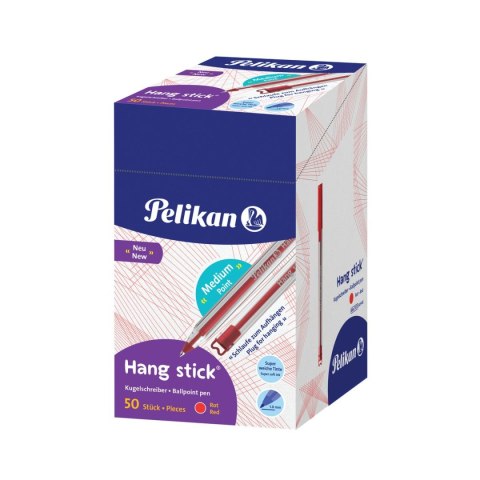 Długopis Pelikan Hang Stick K86 czerwony 1,0mm (400197416) Długopis Pelikan Hang Stick K86 czerwony 1,0mm (400197416)