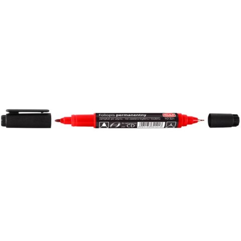 Marker do cd Toma CD czerwony (TO-321)