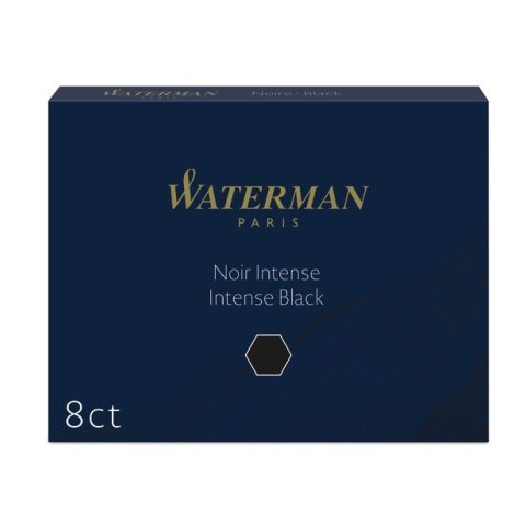 Naboje długie Waterman czarny (S0110850) Naboje długie Waterman czarny (S0110850)