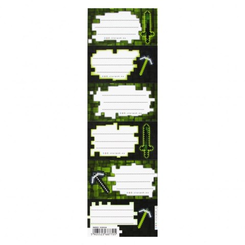 Naklejka na zeszyt Starpak Pixel (559544)