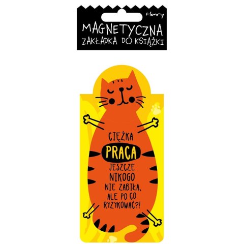 Zakładka do książki Henry magnetyczna NW KOT (5907465661027) Zakładka do książki Henry magnetyczna NW KOT (5907465661027)