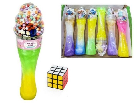 Glut Bigtoys Slime z kostką magiczną 26cm (BPLA9466) Glut Bigtoys Slime z kostką magiczną 26cm (BPLA9466)