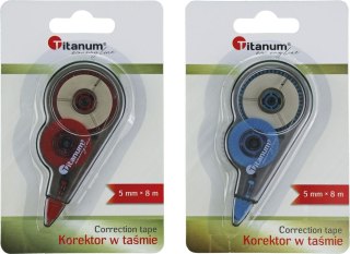 Korektor w taśmie (myszka) Titanum Economy 5x8 [mm*m]