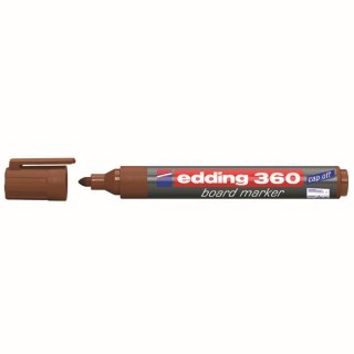 Marker suchościeralny Edding brązowy 1,5-3,00mm okrągła końcówka (360/007/BR ED)