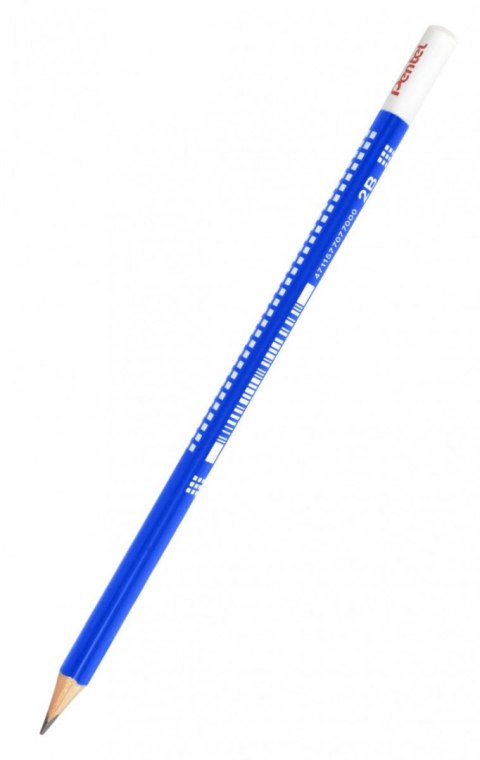 Ołówek Pentel trójkątny drewniany 2B (CB60T-2B)
