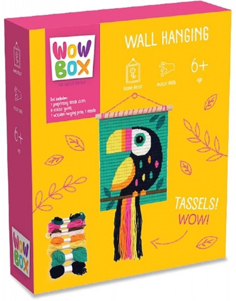 Zestaw kreatywny dla dzieci Tm Toys Wow Box Makrama Tukan (WOW0923) Zestaw kreatywny dla dzieci Tm Toys Wow Box Makrama Tukan (WOW0923)