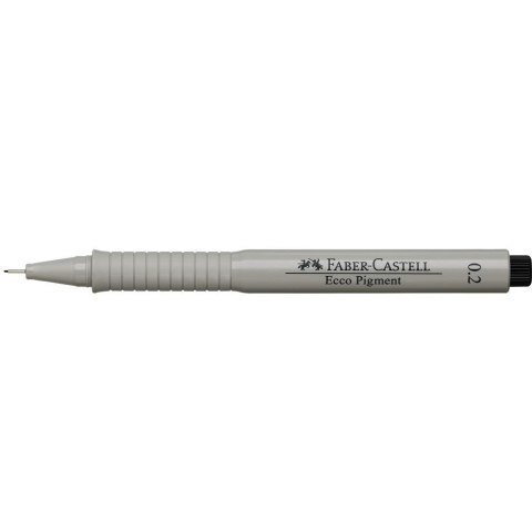 Cienkopis kreślarski Faber Castell Ecco Pigment czarny 0,2mm 1kol. (FC166299) Cienkopis kreślarski Faber Castell Ecco Pigment czarny 0,2mm 1kol. (FC166299)