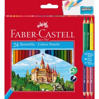 Kredki ołówkowe Faber Castell 24 kol. (110324)