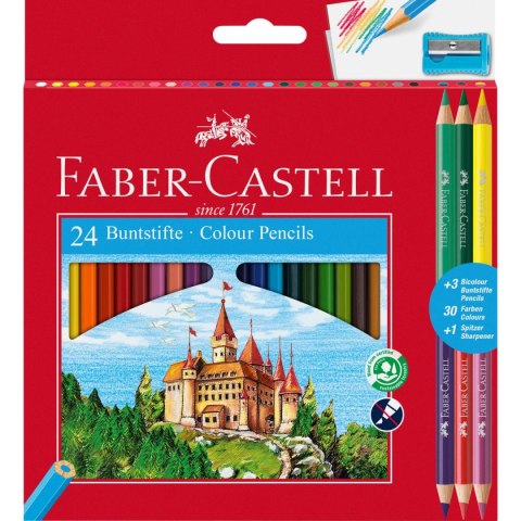 Kredki ołówkowe Faber Castell 24 kol. (110324) Kredki ołówkowe Faber Castell 24 kol. (110324)