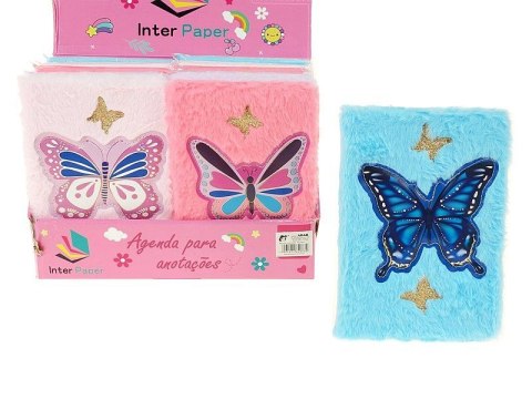 Notes Adar pluszowy, motyl A5 krata (620353) Notes Adar pluszowy, motyl A5 krata (620353)